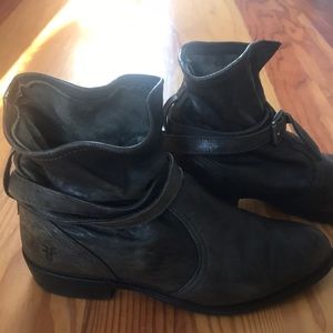 Frye ankle booties - EUC
